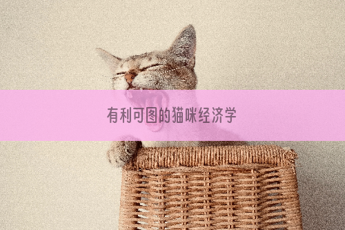 有利可图的猫咪经济学