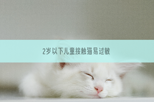 2岁以下儿童接触猫易过敏