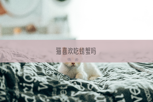 猫喜欢吃螃蟹吗